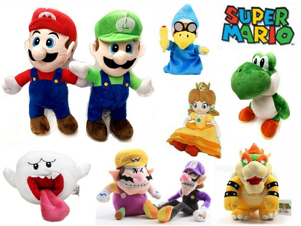 super mario teddy bear